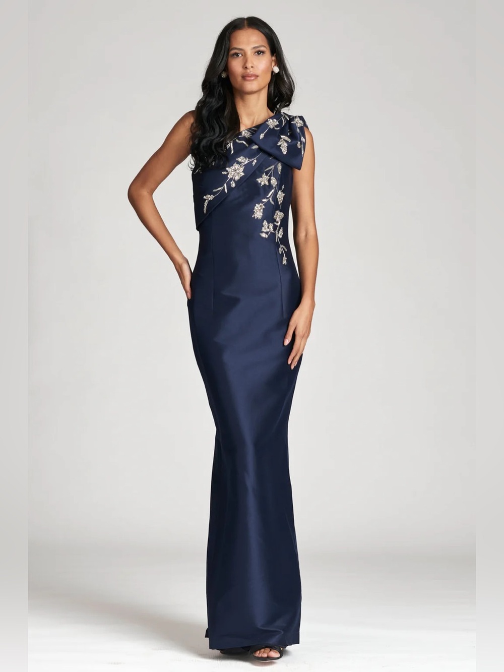 Rare Sold out NWT Sachin & Babi Olivia Embellished Night Sky Gown Size 6